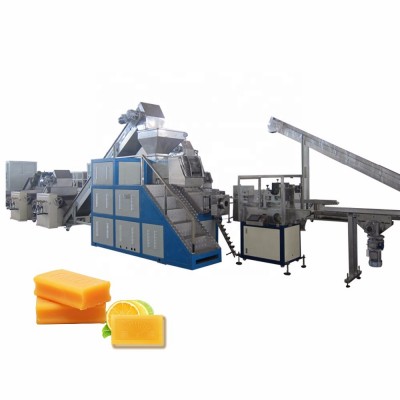 China automatic laundry bar soap making machine(CE certified) for sale from Wuxi manufacturer